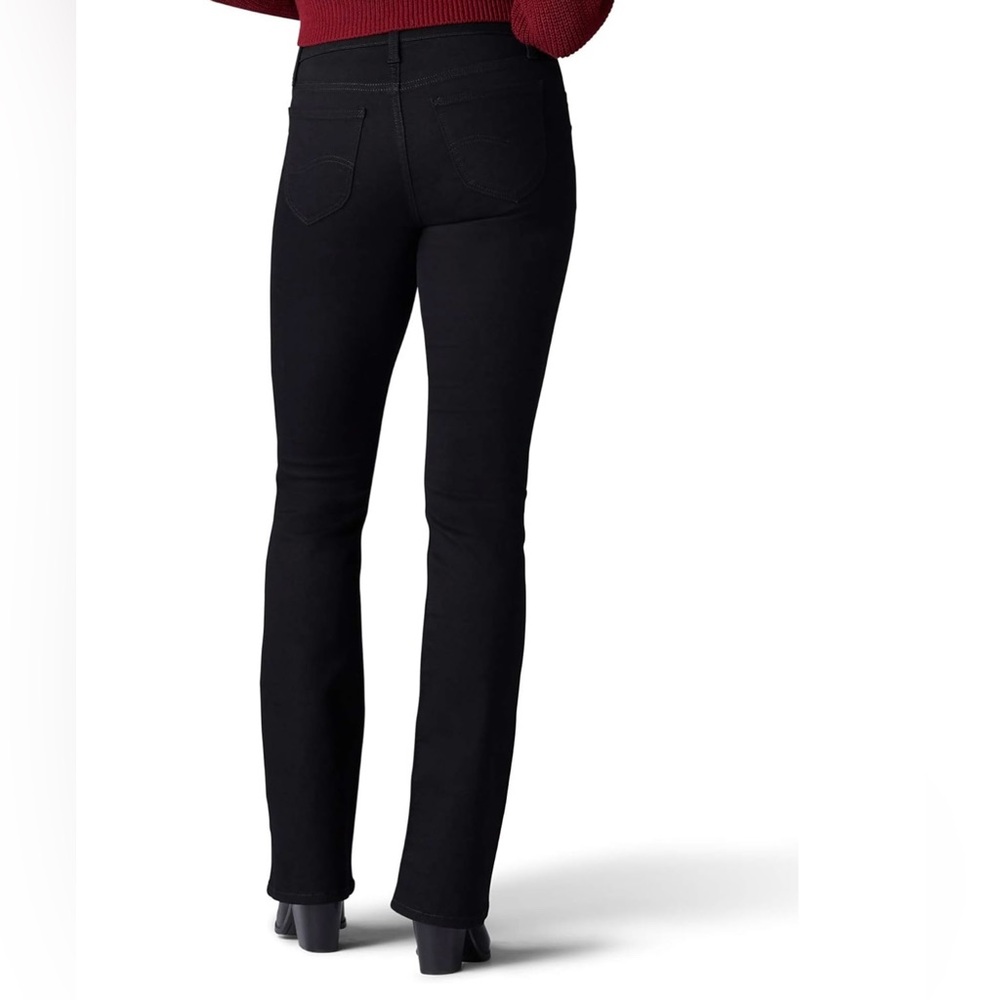Riders by Lee Midrise Bootcut Black Jeans - Picture 2 of 9